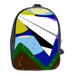 Paper Airplane School Bags (xl) 