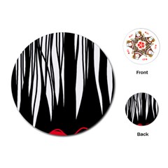 Black Forest Playing Cards (round) 