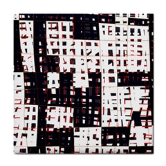 Abstract City Landscape Tile Coasters by Valentinaart