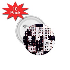 Abstract City Landscape 1 75  Buttons (10 Pack)