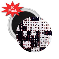 Abstract City Landscape 2 25  Magnets (10 Pack) 