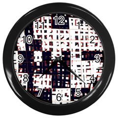 Abstract City Landscape Wall Clocks (black) by Valentinaart