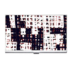 Abstract City Landscape Business Card Holders