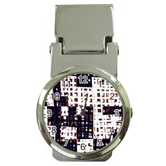 Abstract City Landscape Money Clip Watches