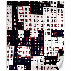 Abstract City Landscape Canvas 8  X 10 