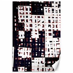 Abstract City Landscape Canvas 12  X 18  