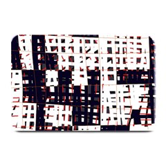 Abstract City Landscape Plate Mats