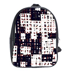 Abstract City Landscape School Bags(large) 