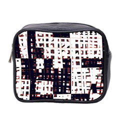 Abstract City Landscape Mini Toiletries Bag 2-side