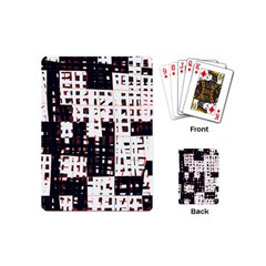 Abstract City Landscape Playing Cards (mini)  by Valentinaart