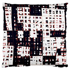 Abstract City Landscape Large Flano Cushion Case (one Side) by Valentinaart