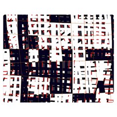 Abstract City Landscape Double Sided Flano Blanket (medium) 