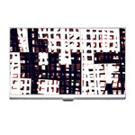 Abstract city landscape Business Card Holders Front