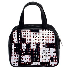 Abstract City Landscape Classic Handbags (2 Sides) by Valentinaart