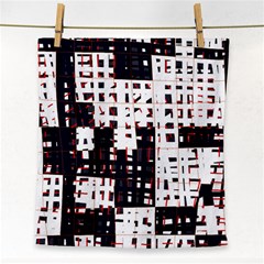 Abstract City Landscape Face Towel