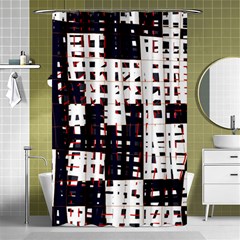 Abstract City Landscape Shower Curtain 48  X 72  (small) 