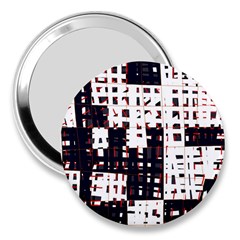 Abstract City Landscape 3  Handbag Mirrors