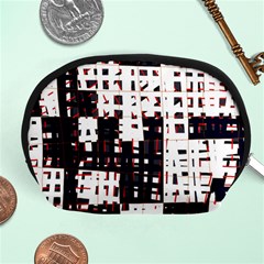 Abstract City Landscape Accessory Pouches (medium)  by Valentinaart