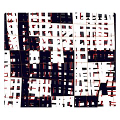 Abstract City Landscape Double Sided Flano Blanket (small)  by Valentinaart