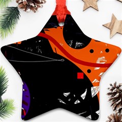 Orange Dream Ornament (star) 