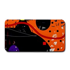 Orange Dream Medium Bar Mats by Valentinaart