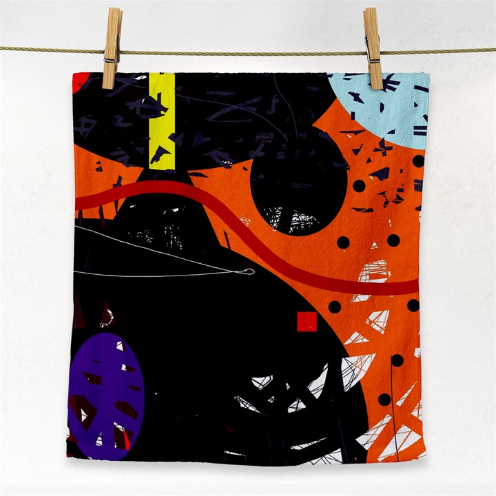 Orange dream Face Towel