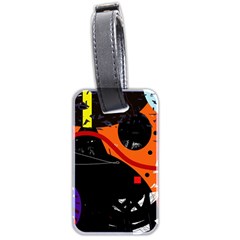 Orange Dream Luggage Tags (two Sides)