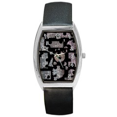 Elegant Puzzle Barrel Style Metal Watch by Valentinaart