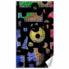 Colorful Puzzle Canvas 40  X 72  