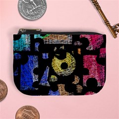 Colorful Puzzle Mini Coin Purses by Valentinaart