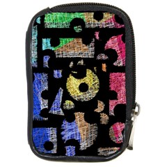 Colorful Puzzle Compact Camera Cases by Valentinaart