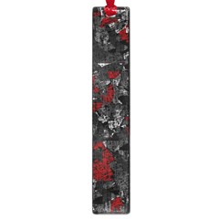 Gray And Red Decorative Art Large Book Marks by Valentinaart