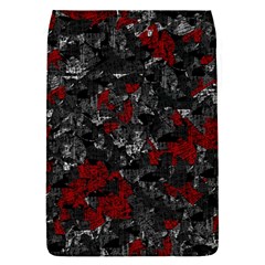 Gray And Red Decorative Art Flap Covers (s)  by Valentinaart