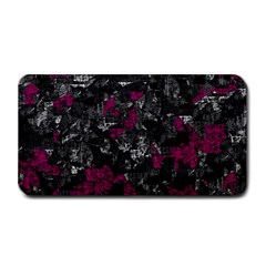 Magenta And Gray Decorative Art Medium Bar Mats