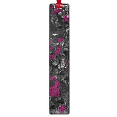 Magenta And Gray Decorative Art Large Book Marks by Valentinaart