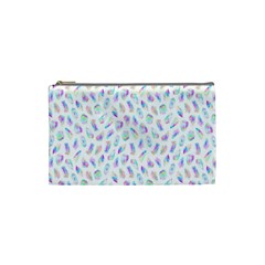 Aura Polygons Cosmetic Bag (small)  by miranema