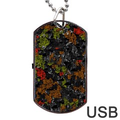 Autumn Colors  Dog Tag Usb Flash (two Sides) 