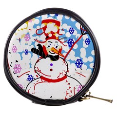 Snowman Mini Makeup Bags