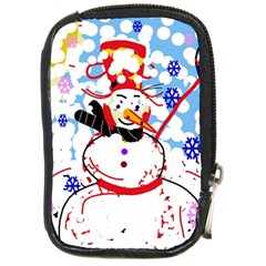 Snowman Compact Camera Cases by Valentinaart