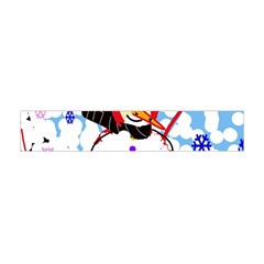 Snowman Flano Scarf (mini) by Valentinaart