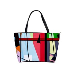 Window Shoulder Handbags by Valentinaart