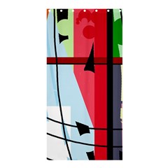 Window Shower Curtain 36  X 72  (stall)  by Valentinaart