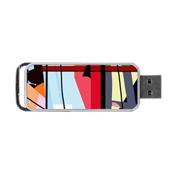 Window Portable Usb Flash (one Side) by Valentinaart