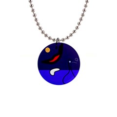 Night Duck Button Necklaces