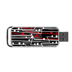 Stay In Line Portable Usb Flash (two Sides) by Valentinaart