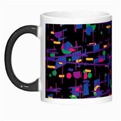 Purple Galaxy Morph Mugs by Valentinaart