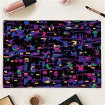 Purple galaxy Cosmetic Bag (XXL)  Back