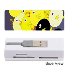 Yellow Flock Memory Card Reader (stick) 