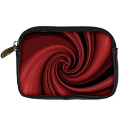 Elegant Red Twist Digital Camera Cases by Valentinaart