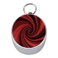 Elegant Red Twist Mini Silver Compasses by Valentinaart